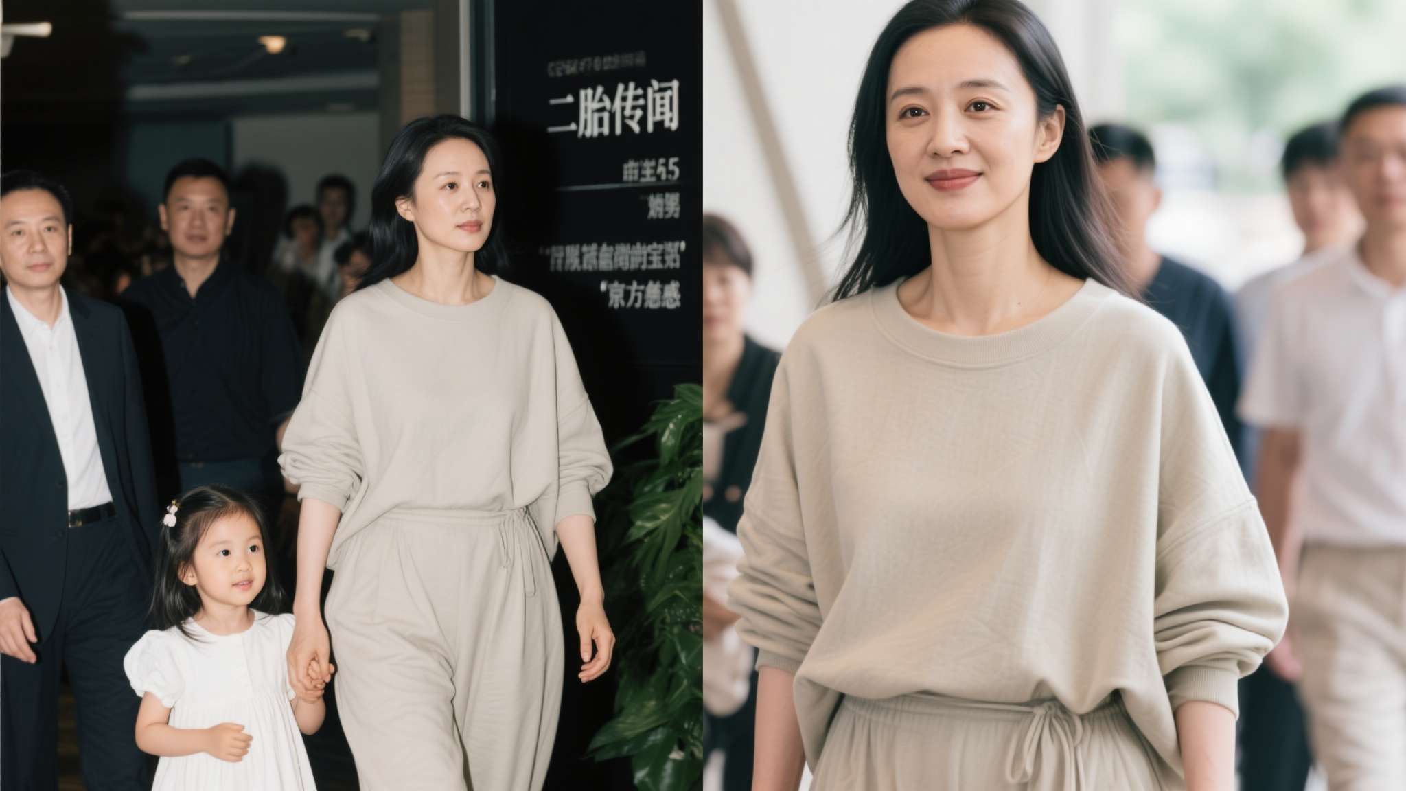 汤唯疑怀二胎被实锤 事实上,明星选择宽松服装公开露面,本是司空见惯的日常穿搭,但对于已育一女、步入4